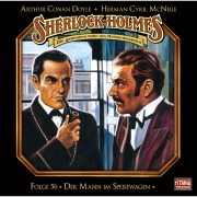 Cover-Bild zum Titel 'Der Mann im Speisewagen' von 'Arthur Conan Doyle, Herman Cyril Mcneile'