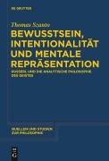 Cover-Bild zum Titel 'Bewusstsein, Intentionalität und mentale Repräsentation' von 'Thomas Szanto'
