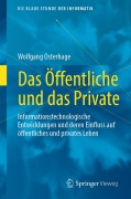 Cover-Bild zum Titel 'Das Öffentliche und das Private' von 'Wolfgang Osterhage'