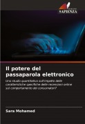 Cover-Bild zum Titel 'Il potere del passaparola elettronico' von 'Sara Mohamed'