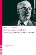 Cover-Bild zum Titel 'Einheit durch Vielfalt?' von 'Matthias Bühlmann'