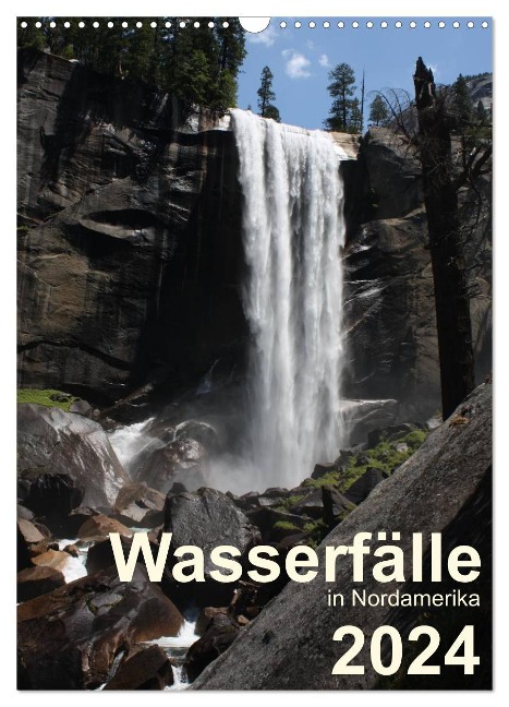 Wasserfälle in Nordamerika 2024 (Wandkalender 2024 DIN A3 hoch), CALVENDO Monatskalender - Frank Zimmermann