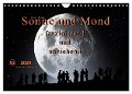 Sonne und Mond - faszinierend und anziehend (Wandkalender 2024 DIN A4 quer), CALVENDO Monatskalender - Peter Roder