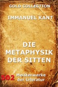 Cover-Bild zum Titel 'Die Metaphysik der Sitten' von 'Immanuel Kant'