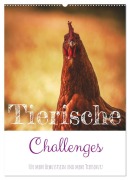 Cover-Bild zum Titel 'Tierische Challenges: Für mehr Bewusstsein und mehr Tierschutz (Wandkalender 2027 DIN A2 hoch), CALVENDO Monatskalender' von 'MSK-Charakterbilder'