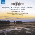 Symphony in D minor/Violin Concerto - Klaidi/König Sahatci