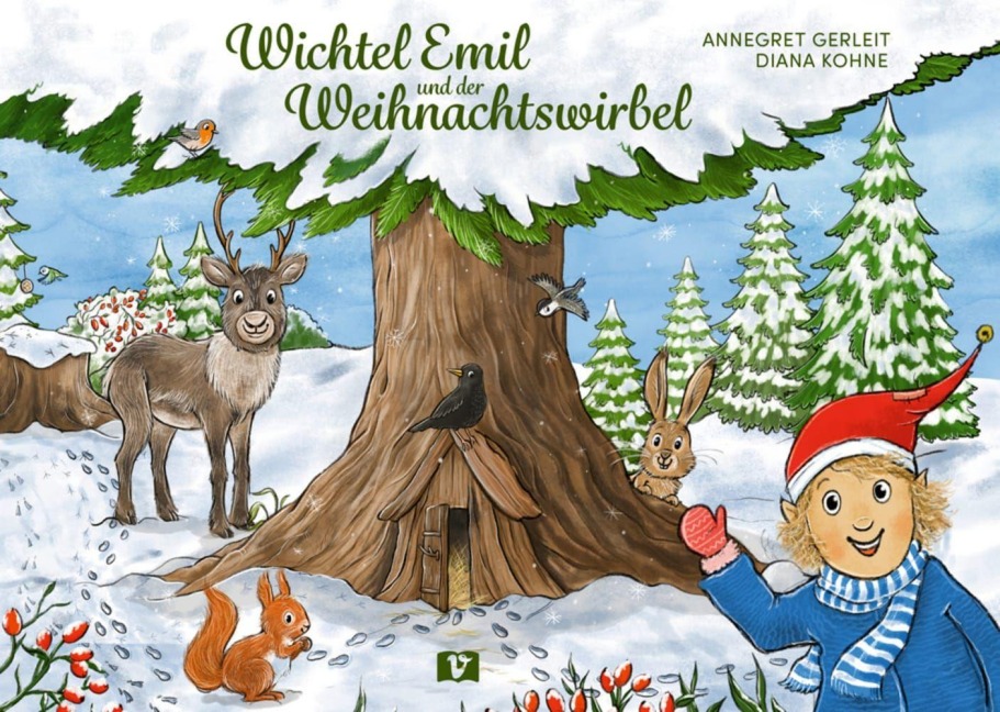Wichtel Emil und der Weihnachtswirbel. Bilderbuch - Annegret Gerleit