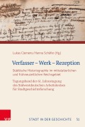 Cover-Bild zum Titel 'Verfasser - Werk - Rezeption' von ''