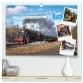 Museumsbahnen auf Tour (hochwertiger Premium Wandkalender 2025 DIN A2 quer), Kunstdruck in Hochglanz - Steffen Gierok-Latniak