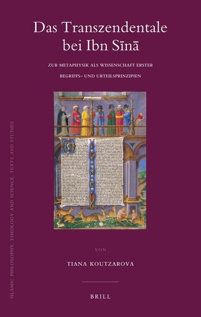 Das Transzendentale Bei Ibn Sīnā - Tiana Koutzarova