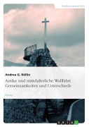 Cover-Bild zum Titel 'Antike und mittelalterliche Wallfahrt. Gemeinsamkeiten und Unterschiede' von 'Andrea G. Röllin'