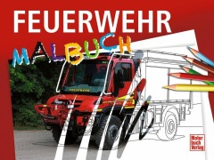 Cover-Bild zum Titel 'Feuerwehr Malbuch' von ''