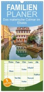 Cover-Bild zum Titel 'Familienplaner 2027 - Das malerische Colmar im Elsass mit 5 Spalten (Wandkalender, 21 x 45 cm) CALVENDO' von 'Nina Schwarze'