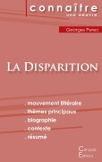 Cover-Bild zum Titel 'Fiche de lecture La Disparition de Georges Perec (Analyse littéraire de référence et résumé complet)' von 'Georges Perec'