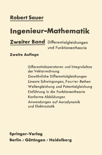 Ingenieur-Mathematik - Robert Sauer