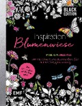 Black Edition: Blumenwiese - 50 Motive zum Ausmalen für mehr Entspannung - 