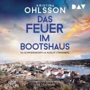 Cover-Bild zum Titel 'Das Feuer im Bootshaus. Ein Schwedenkrimi mit August Strindberg' von 'Kristina Ohlsson'