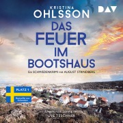 Cover-Bild zum Titel 'Das Feuer im Bootshaus. Ein Schwedenkrimi mit August Strindberg' von 'Kristina Ohlsson'