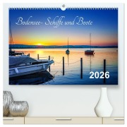 Cover-Bild zum Titel 'Bodensee-Schiffe und Boote (hochwertiger Premium Wandkalender 2026 DIN A2 quer), Kunstdruck in Hochglanz' von 'Ap-Photo Ap-Photo'