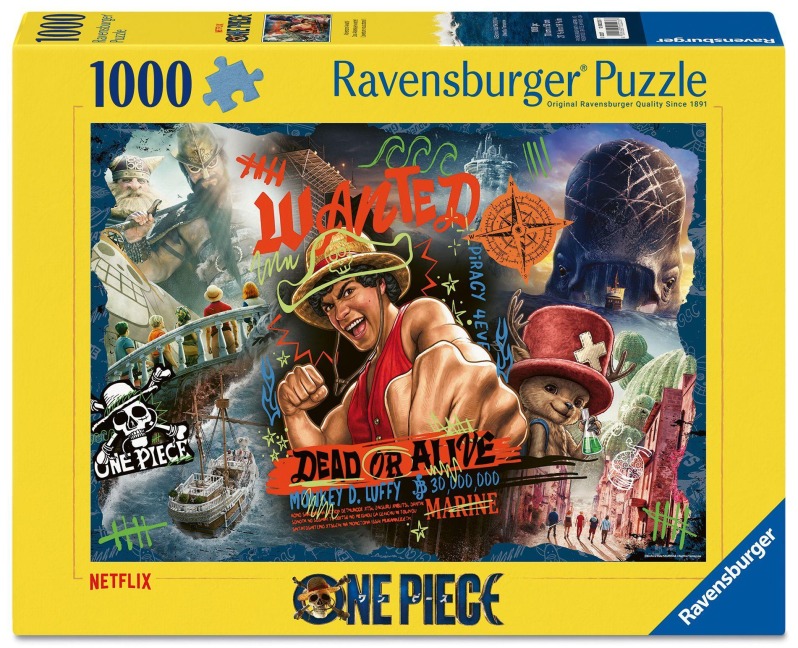 Erwachsenenpuzzle 1000 Teile - One Piece - 