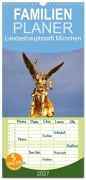 Cover-Bild zum Titel 'Familienplaner 2027 - Landeshauptstadt München mit 5 Spalten (Wandkalender, 21 x 45 cm) CALVENDO' von 'Peter Schickert'