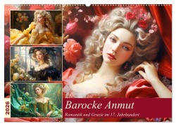 Cover-Bild zum Titel 'Barocke Anmut. Romantik und Grazie im 17. Jahrhundert (Wandkalender 2026 DIN A2 quer), CALVENDO Monatskalender' von 'Rose Hurley'