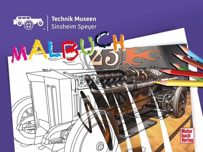Museum Sinsheim - Speyer Malbuch - 