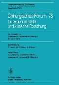 95. Kongreß der Deutschen Gesellschaft für Chirurgie, München, 3. bis 6. Mai 1978 - 
