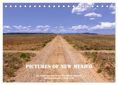 Pictures of New Mexico (Tischkalender 2024 DIN A5 quer), CALVENDO Monatskalender - Martina Roth
