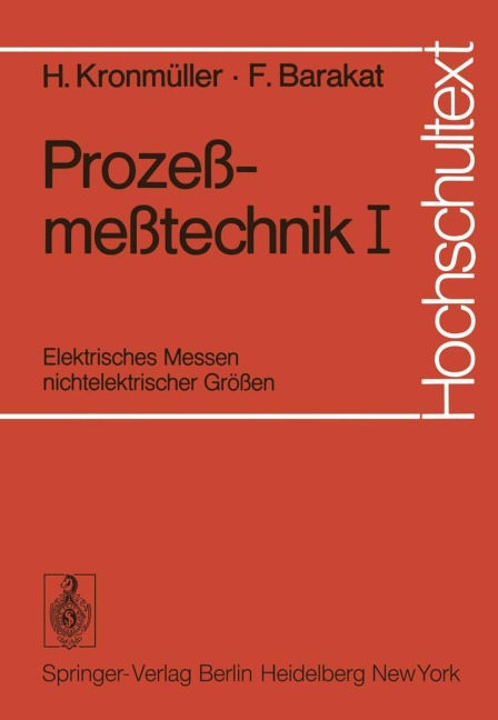 Prozeßmeßtechnik I - F. Barakat, H. Kronmüller