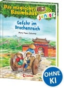 Cover-Bild zum Titel 'Das magische Baumhaus junior 14 - Gefahr im Drachenreich' von 'Mary Pope Osborne'