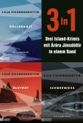 Cover-Bild zum Titel 'Höllenkalt, Blutrot & Schneeweiß' von 'Lilja Sigurðardóttir'