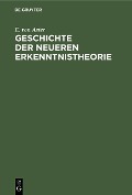 Geschichte der Neueren Erkenntnistheorie - E. Von Aster