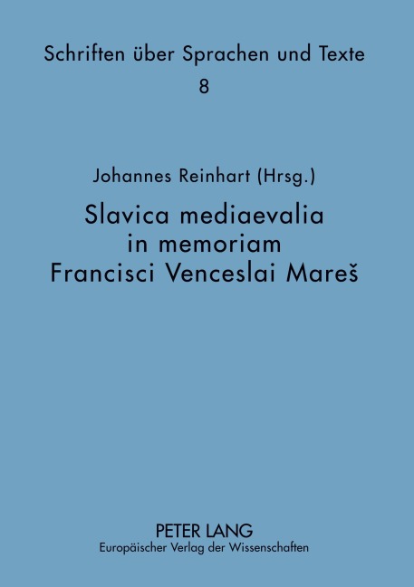 Slavica mediaevalia in memoriam Francisci Venceslai Mare¿ - 