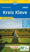 Cover-Bild zum Titel 'BVA Radwanderkarte Kreis Kleve 1:50.000' von ''