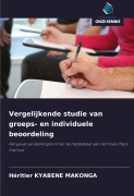 Cover-Bild zum Titel 'Vergelijkende studie van groeps- en individuele beoordeling' von 'Héritier Kyabene Makonga'
