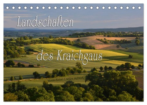 Landschaften des Kraichgaus (Tischkalender 2024 DIN A5 quer), CALVENDO Monatskalender - Monika Reiter