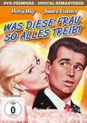 Cover-Bild zum Titel 'Was diese Frau so alles treibt' von 'Larry Gelbart, Carl Reiner, Frank De Vol'