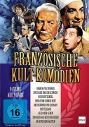 Cover-Bild zum Titel 'Französische Kult-Komödien' von 'Francis Veber, Coline Serreau, Gérard Oury, Gilles Grangier, Michel Audiard'