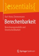 Cover-Bild zum Titel 'Berechenbarkeit' von 'Karl-Heinz Zimmermann'