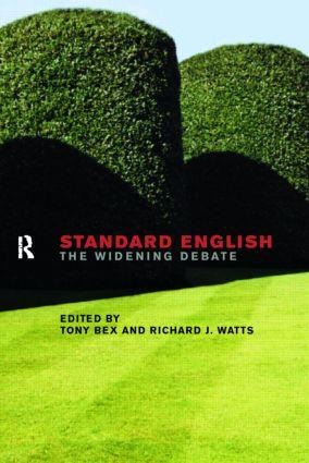 Standard English - Tony Bex, Richard J Watts