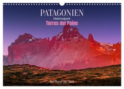 Cover-Bild zum Titel 'Patagonien, Torres del Paine Nationalpark: Am Rand der Welt (Wandkalender 2026 DIN A3 quer), CALVENDO Monatskalender' von 'Oleg Senkov'