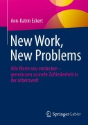 Cover-Bild zum Titel 'New Work, New Problems' von 'Ann-Katrin Eckert'