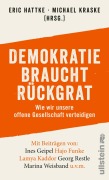 Cover-Bild zum Titel 'Demokratie braucht Rückgrat' von ''
