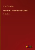 Antibarbarus der Lateinischen Sprache - Johann Philipp Krebs