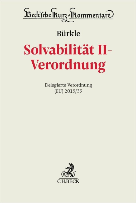 Solvabilität II-Verordnung - 