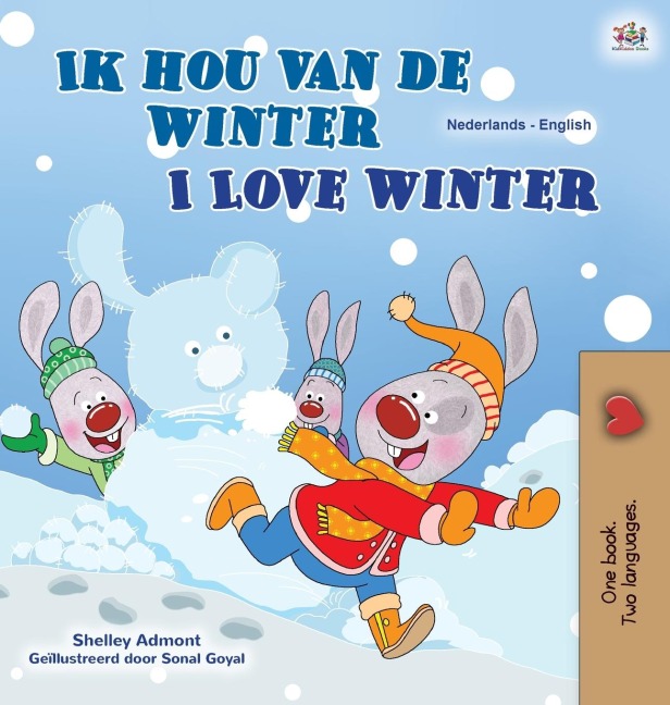 I Love Winter (Dutch English Bilingual Children's Book) - Shelley Admont, Kidkiddos Books