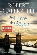 Cover-Bild zum Titel 'Die Ernte des Bösen' von 'Robert Galbraith'