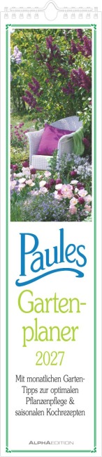 Paules Gartenplaner 2027 - 