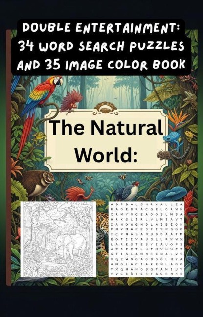 The Natural World: Word Search Puzzles - Adrián Stone